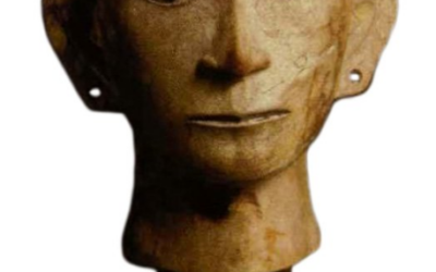 001861 Sulawesi, Toraja, effigy head