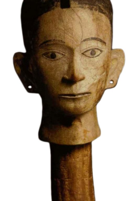 001861 Sulawesi, Toraja, effigy head