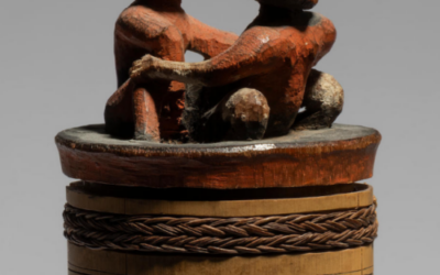 001872 Borneo, East Kalimantan, Apo Kayan, container