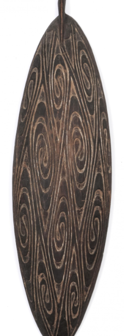 001878 Papua, Lake Sentani, platter/ dish