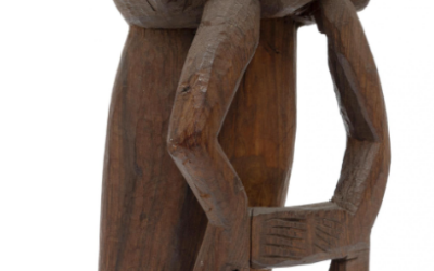 001887 Moluccas, Kai Islands, ancestor figure