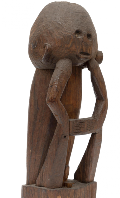 001887 Moluccas, Kai Islands, ancestor figure