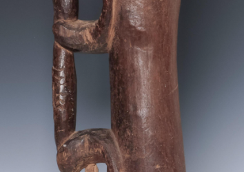 001891 Papua, Asmat, drum