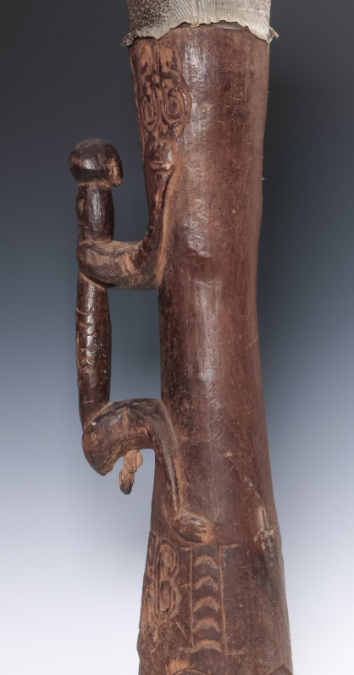 001891 Papua, Asmat, drum