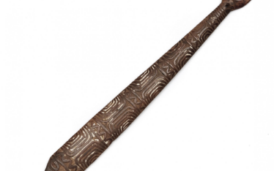 001893 Papua, Marind-anim, bull-roarer