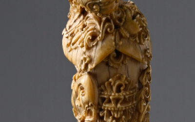 001895 Java, North coast, kris handle