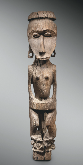 001896 Borneo, East Kalimantan, Dayak, figure