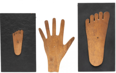 001898 Sumatra, Mentawai Islands, Siberut, stencils