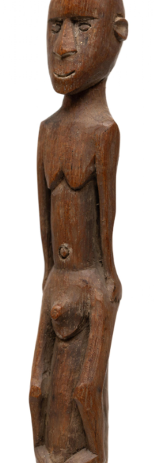 001906 Papua, Lake Sentani, lime stick