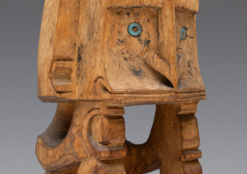 001920 Papua, Cenderawasih Bay, ancestor figure