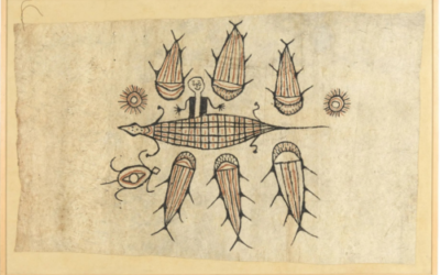 001931 Papua, Lake Sentani or Humboldt Bay, bark cloth