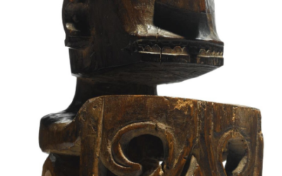 001938 Papua, Cenderawasih Bay, ancestor figure