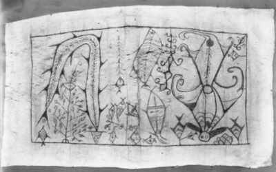 001940 Papua, Lake Sentani/ Humboldt Bay, ritual cloth